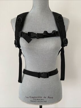 3V Gear Women’s Black Chest Harness Adjustable Webbing